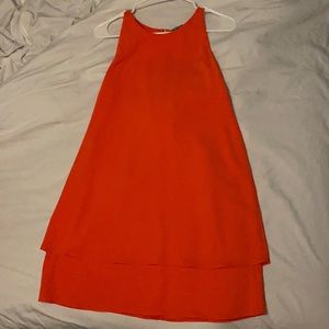 Fleur Bleue orange dress